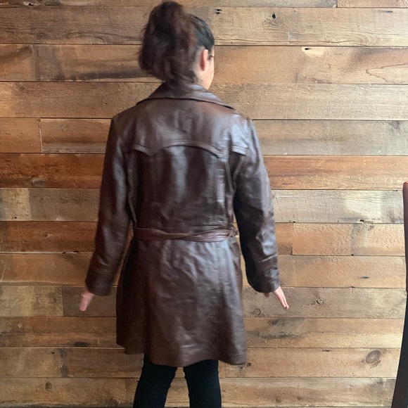 Vintage 1970's Suede Life leather coat - Picture 8 of 8